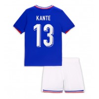 Frankreich Kante #13 Fußballbekleidung Heimtrikot Kinder EM 2024 Kurzarm (+ kurze hosen)